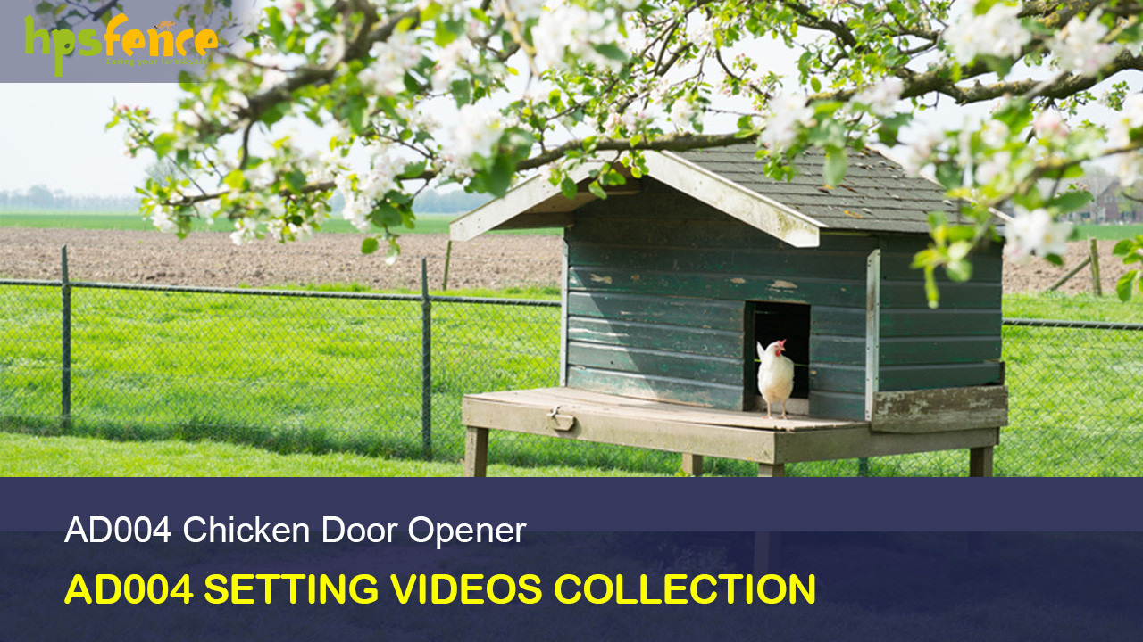 AD004 Chicken Coop Door Opener Videos Collection