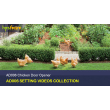AD006 Chicken Coop Door Opener Videos Collection