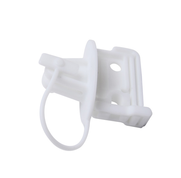 T-Post Plastic Pinlock Insulator For Max.5mm Polywire, Black