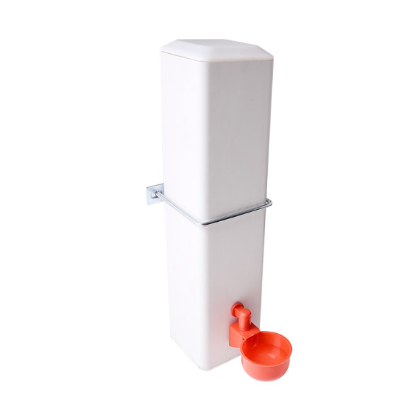 3.6L PVC Automatic Poultry Waterer Drinker For Chicken, Chick Waterer Plastic Poultry Fount, Automatic Chicken Water Single Port