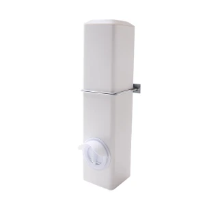 Outdoor Farm Automatic Poultry Feeder, White PVC Poultry Feeder, Single Port Poultry Feeder