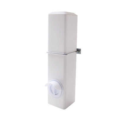 Outdoor Farm Automatic Poultry Feeder, White PVC Poultry Feeder, Single Port Poultry Feeder