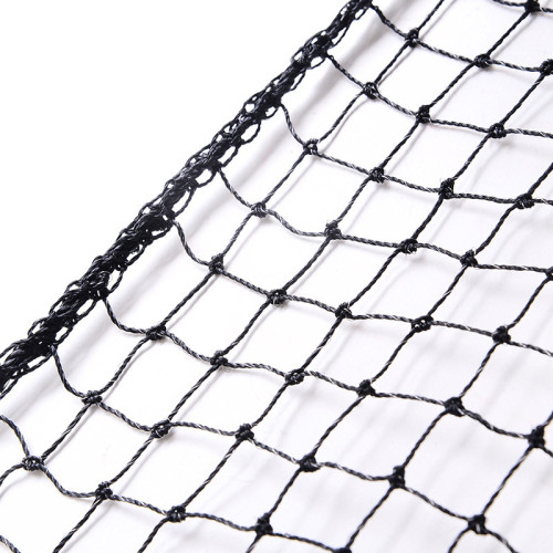 Cat Netting Enclosure, Black PE Netting with Stainless Steel Strands, 12.5M*12.5M, Customize Size