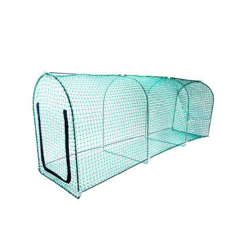 Outdoor Cat Netting Tunnel, Portable Cat Playpen,Outdoor Cat Enclosures,  72''*18''*26'', Customize Size