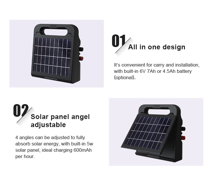 électrificateur de clôture solaire hps