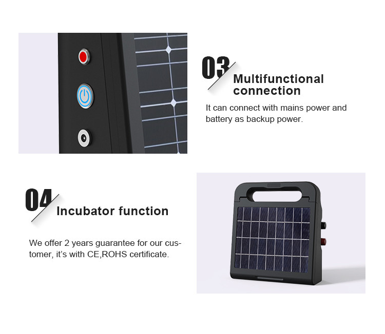 électrificateur de clôture solaire hps