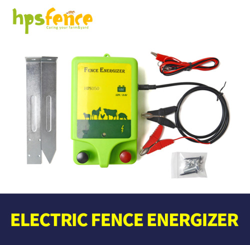 DC Type Installation Video of Different Joules of Electric Fence Energizer
