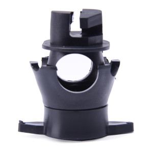 Fence Insulator Multi-Fit Rod Post Insulator for 8-19mm / 0.3-0.7 inch, Black