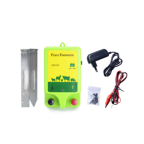 Electric Fence Energizer for Preventing Wild Animals 2Joule, AC110V-240V Electric Fence Charger