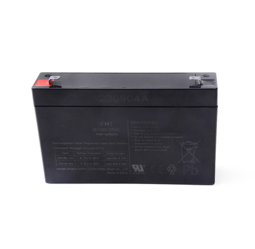 6V7AH Rechargeable Lead Acid Battery for  Solar Electric Fence Energizer,