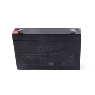 6V7AH Rechargeable Lead Acid Battery for  Solar Electric Fence Energizer,