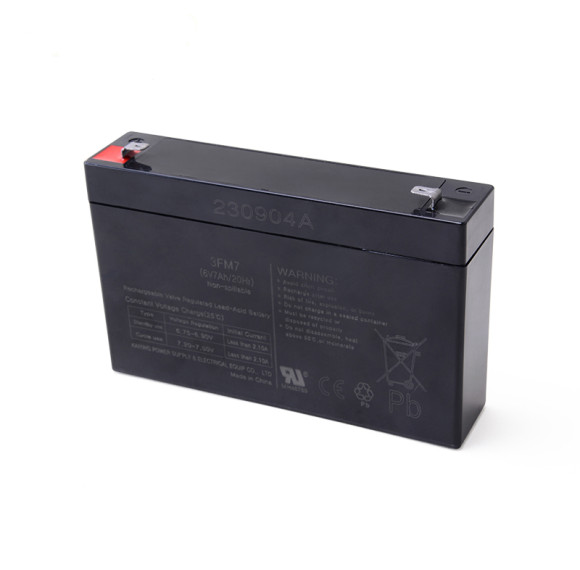 6V7AH Rechargeable Lead Acid Battery for Solar Electric Fence Energizer,