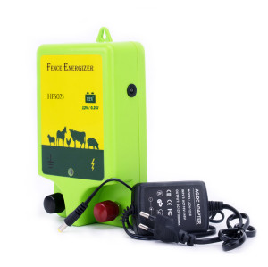 AC-Powered Electric Fence Charger Energizer, 0.25 Joule, 110-240 Volts Energizer, Added Power Reserve, Unbeatable Reliability, Easy Installation