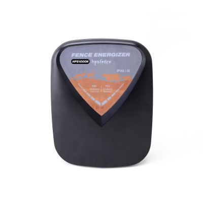 10J High Voltage 15 V and 110-240V Powered 100km Portable Voltmeter Electric Fence protection Energizer for Sheep