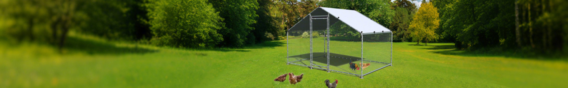 hps fence hen house chicken coop