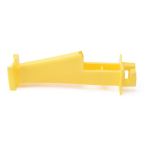 Snap-On T-Post Insulators Farm Electric Fence High Quality Yellow Nail Extended Insulator With Steel Post Insulation