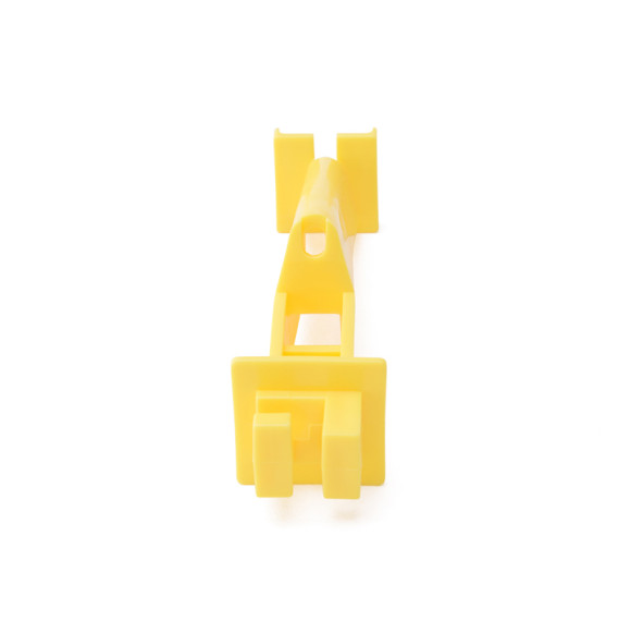 Snap-On T-Post Insulators Farm Electric Fence High Quality Yellow Nail Extended Insulator With Steel Post Insulation