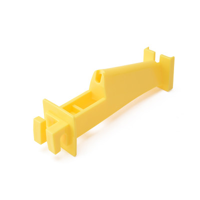 Snap-On T-Post Insulators Farm Electric Fence High Quality Yellow Nail Extended Insulator With Steel Post Insulation