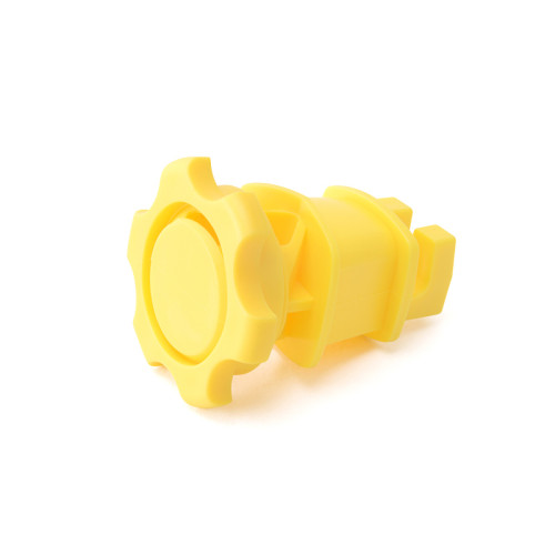 High Quality PE Electric Fence Accessories Rod Post Insulator, Plastic Screw-on Round Post Insulator,Screw Tight Round Post insulator