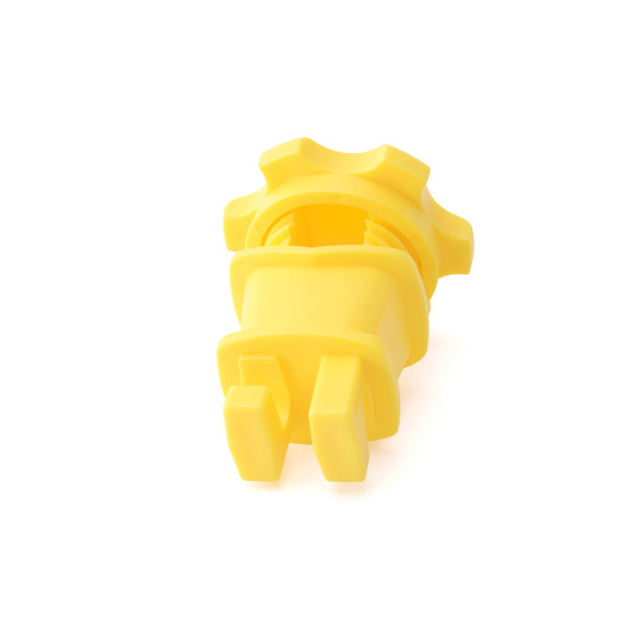 High Quality PE Electric Fence Accessories Rod Post Insulator, Plastic Screw-on Round Post Insulator,Screw Tight Round Post insulator