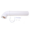 Outdoor Farm Automatic 4L Poultry Feeder, Durable White Color PVC Poultry Feeder, Single Port Poultry Feeder