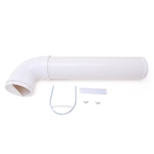 Outdoor Farm Automatic 4L Poultry Feeder, Durable White Color PVC Poultry Feeder, Single Port Poultry Feeder