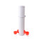 4L PVC Automatic Poultry Waterer Drinker For Chicken, Chick Waterer Plastic Poultry Fount, Automatic Chicken Water Single Port