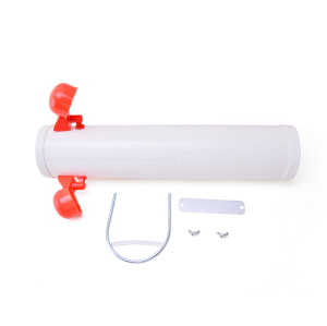 4L PVC Automatic Poultry Waterer Drinker For Chicken, Chick Waterer Plastic Poultry Fount, Automatic Chicken Water Single Port