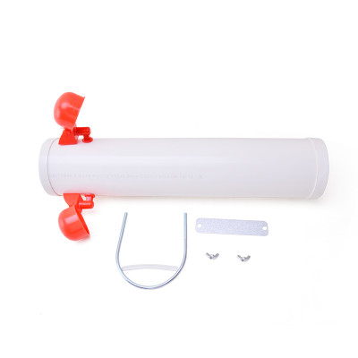 4L PVC Automatic Poultry Waterer Drinker For Chicken, Chick Waterer Plastic Poultry Fount, Automatic Chicken Water Single Port