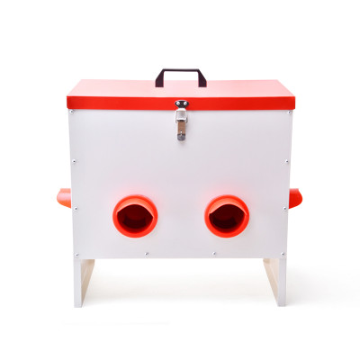 Outdoor Farm Automatic Poultry Feeder, Aluminum Coated Poultry Feeder, 20 L Capacity, 6-Port Automatic chicken feeder