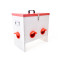Outdoor Farm Automatic Poultry Feeder, Aluminum Coated Poultry Feeder, 20 L Capacity, 6-Port Automatic chicken feeder