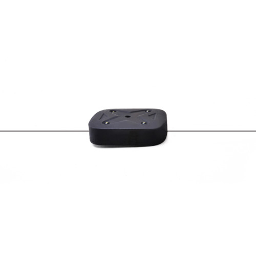 Black Color High Visibility LED Electric Fence Alert Monitor With 30CM Stainless Steel Wire