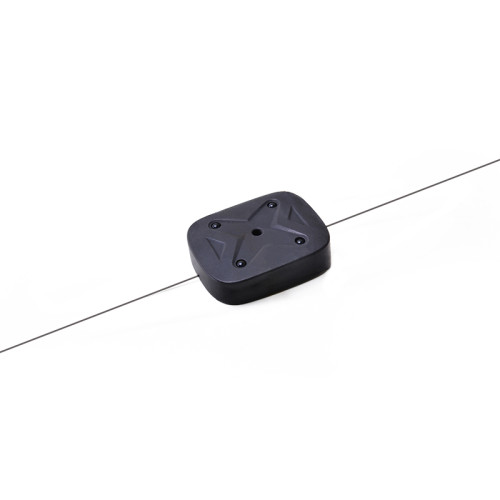 Black Color High Visibility LED Electric Fence Alert Monitor With 30CM Stainless Steel Wire