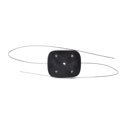 Black Color High Visibility LED Electric Fence Alert Monitor With 30CM Stainless Steel Wire