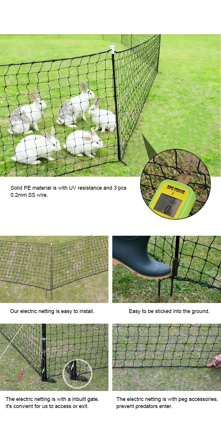 hps fence electric poultry netting