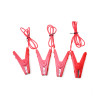 Alligator Clip Battery Clamp with Cable Crocodile Clip Connectors