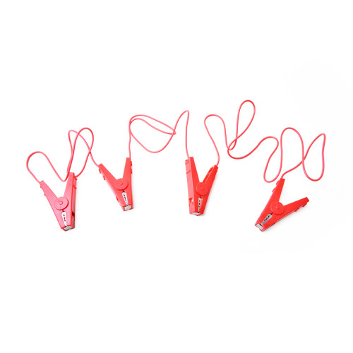 Alligator Clip Battery Clamp with Cable Crocodile Clip Connectors