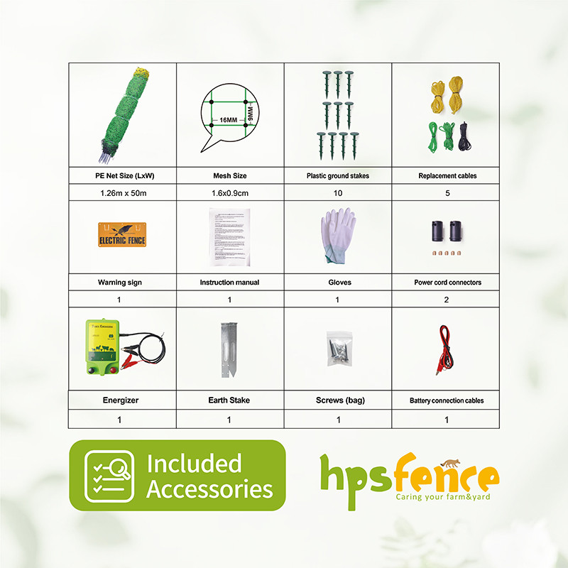 hps fence electric poultry netting