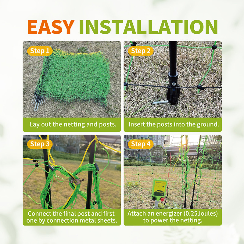 hps fence electric poultry netting