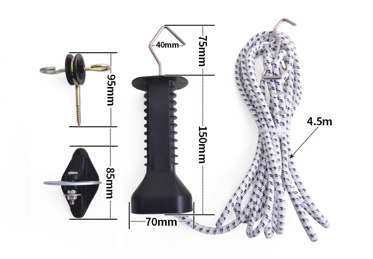 HPS Fence hook gate handle