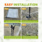 1.15*15M Poultry Netting Kit For Chicken,  Fence Net, Chicken Net Green, Poultry Netting Fencing
