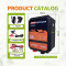 HPS480JX Fence Energizer 4.8J Output Energy 45KM Range IPX6 Waterproof Electric Fence Charger for Farm Livestock