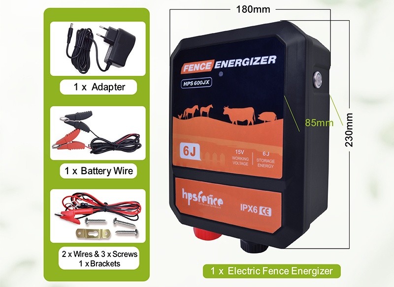 hps fence AC-Powered Electric Fence Energizer