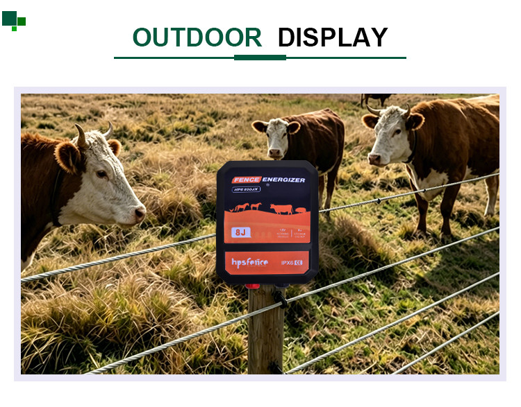 hps fence AC-Powered Electric Fence Energizer