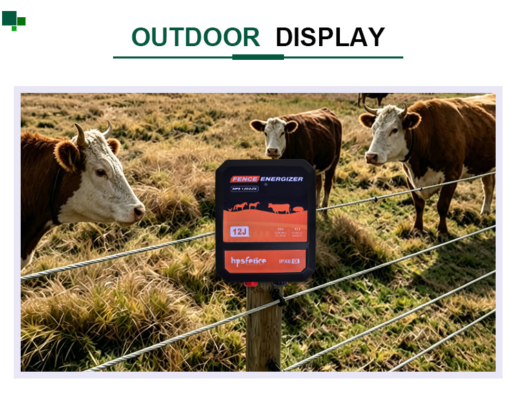 hps fence AC-Powered Electric Fence Energizer