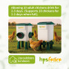 11L+12KG Automatic Poultry Waterer and Feeder Set With 4 Water Cups , Automatic Chicken Drinker for Outside or Indoor