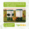 11L+12KG Automatic Poultry Waterer and Feeder Set With 4 Water Cups , Automatic Chicken Drinker for Outside or Indoor
