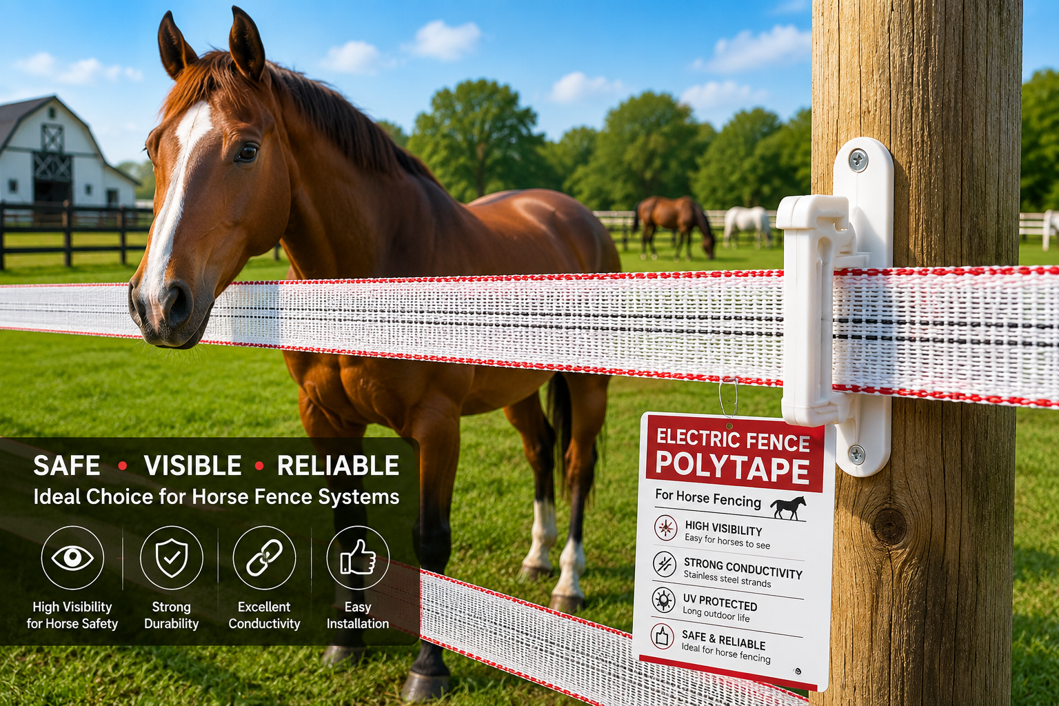 Multiple specifications and conductor options for polytape