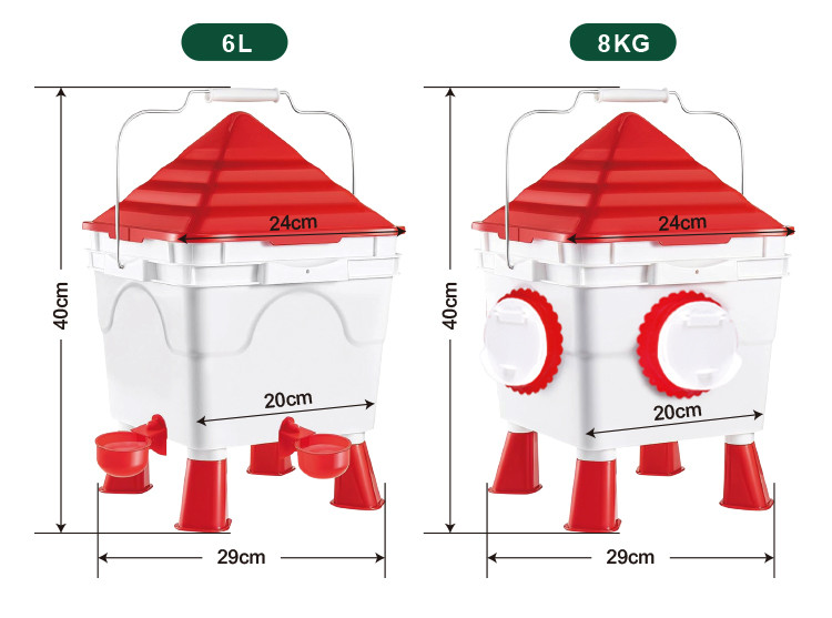 hps fence automatic poultry waterer drinker