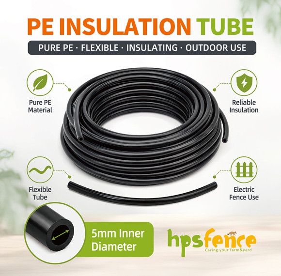 PE Electric Fence Insulation Tube